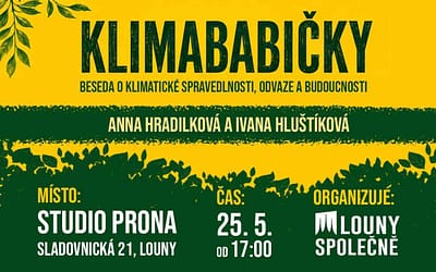 Domů 7 (25. 5. 2026) Klimababičky: beseda o klimatické spravedlnosti, odvaze a budoucnosti